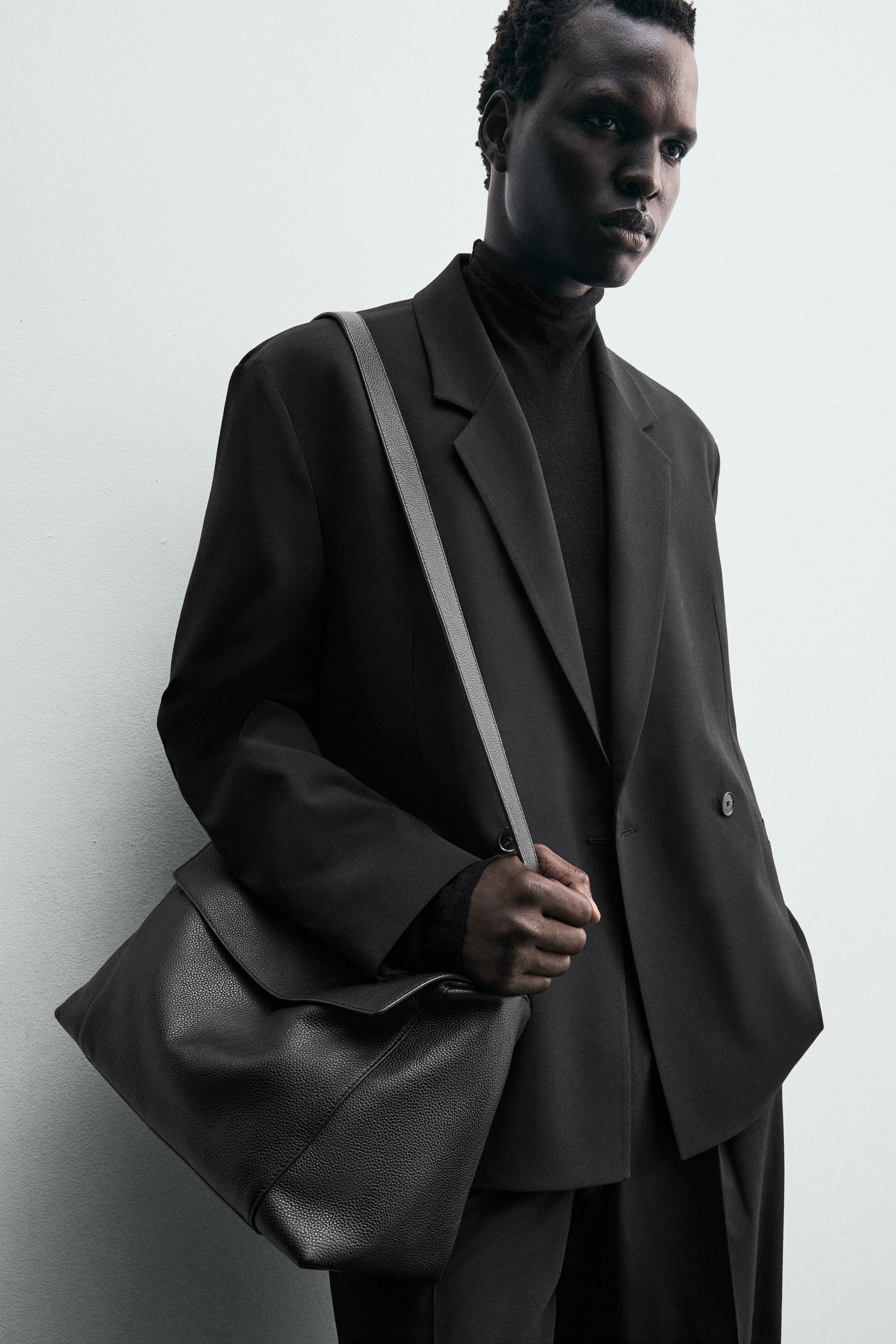 WOOL BLEND DOUBLE-BREASTED SUIT JACKET